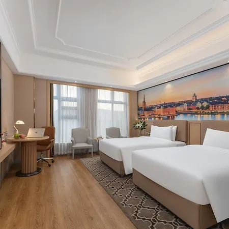Vienna International Hotel - Shanghai Pudong Airport Free Trade Zone - Free Shuttle Bus To Pvg Airport And Disney Land Exterior photo