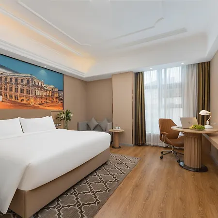 Vienna International Hotel - Shanghai Pudong Airport Free Trade Zone - Free Shuttle Bus To Pvg Airport And Disney Land Exterior photo